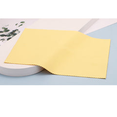 Microfiber cleaning cloths for eyewear and smooth surfaces, detail view