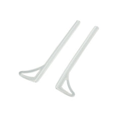 Silicone temple sleeve fit on compatible eyewear, additional product view