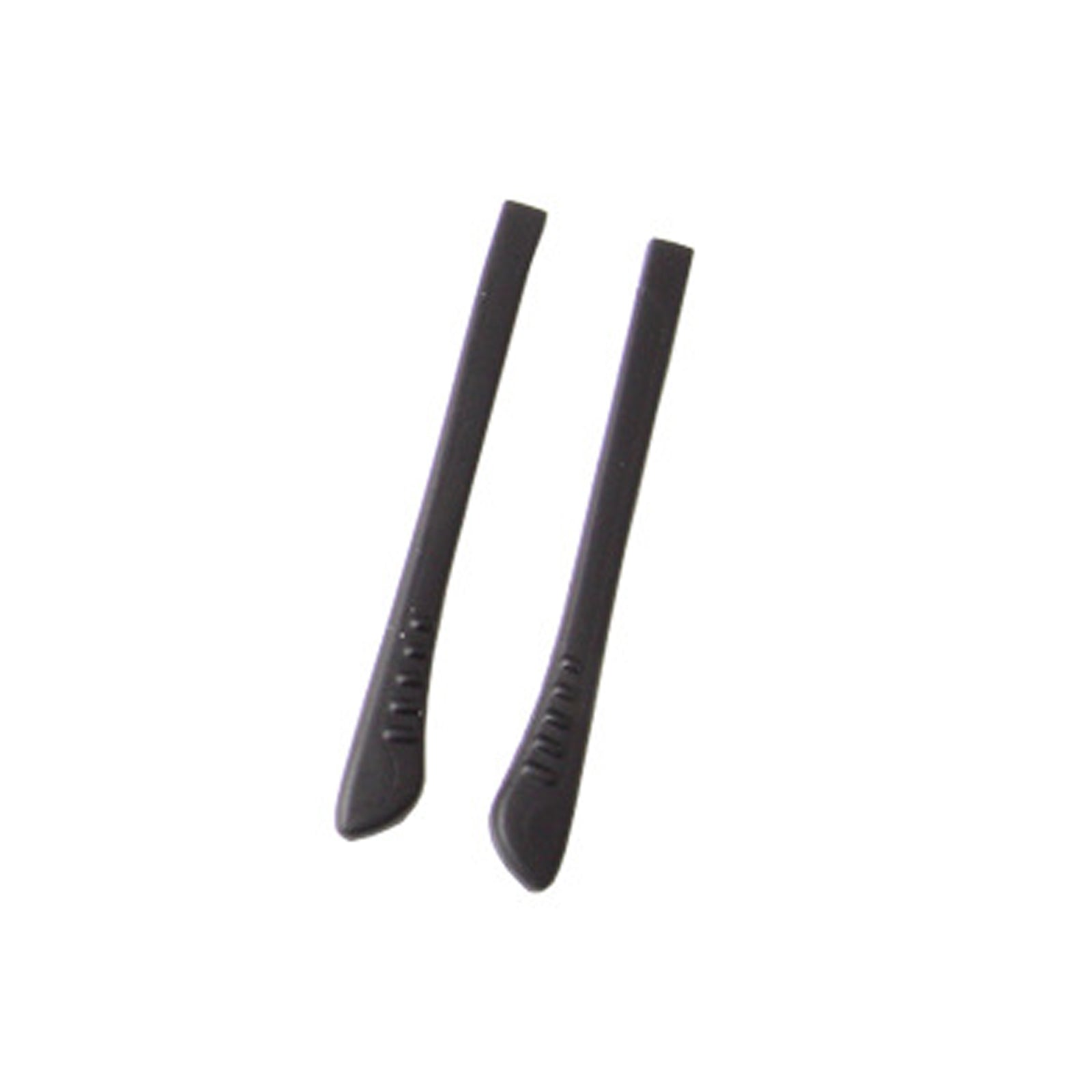 Silicone temple end tips for square thin metal eyeglass frames, 5-pack by EBJDE