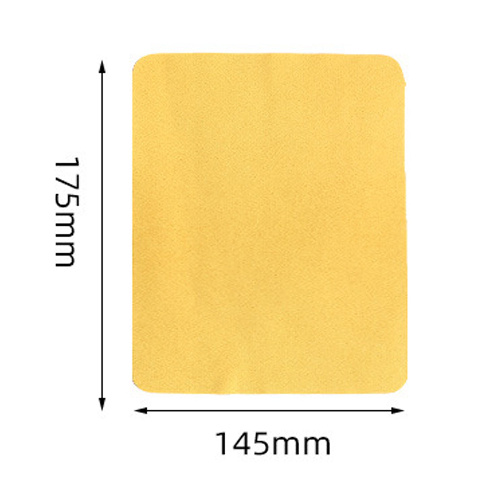Multicolor microfiber eyeglass cleaning cloths, alternate product view