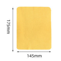 Multicolor microfiber eyeglass cleaning cloths, alternate product view