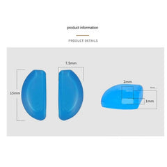 Soft silicone insert nose pads, alternate product view