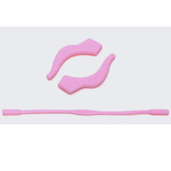 Silicone eyeglass strap with ear grip hooks, alternate option view