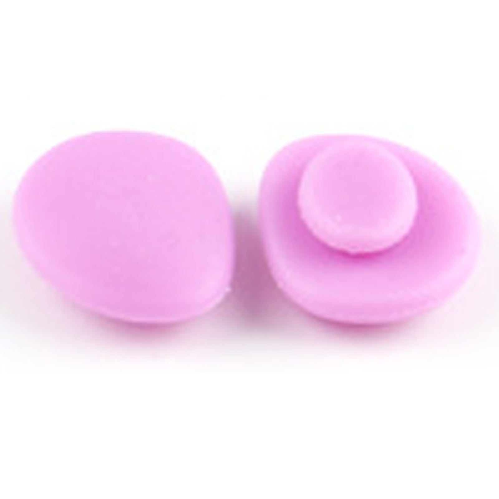 Push-in nose pad replacement options for children's glasses