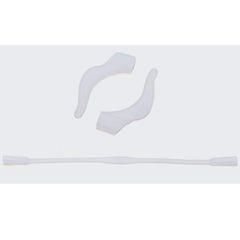 Silicone sports eyeglass strap and ear grip hook set, fit detail