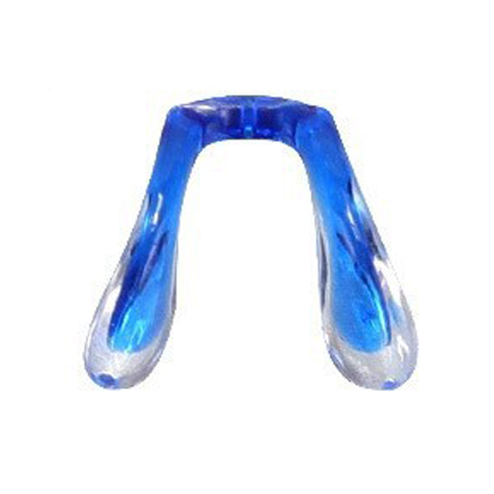 U-shaped silicone saddle bridge nose pad, mounting detail