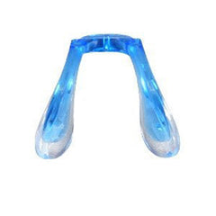 U-shaped silicone nose pads for eyeglasses, close-up detail