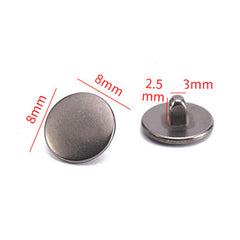 Titanium nose pad replacement styles for eyeglasses