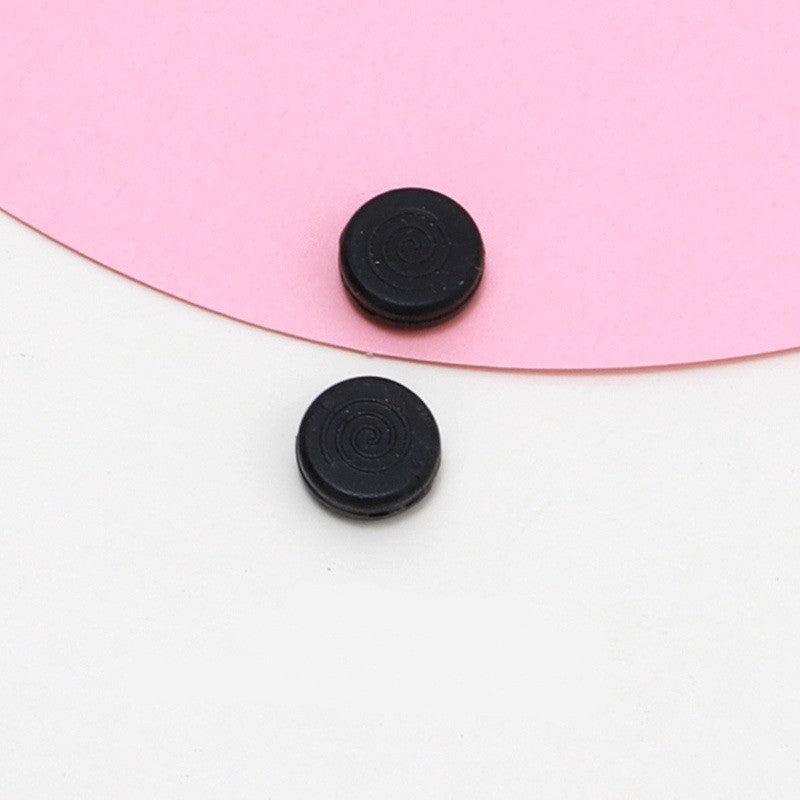 Mini silicone eyeglass temple grips in a 5-piece anti-slip pack by EBJDE