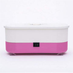 Compact ultrasonic cleaner, pink color option