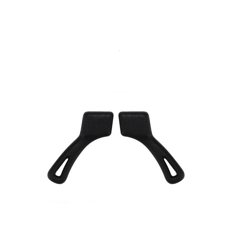 Curved silicone eyeglass ear hooks 5-pack by EBJDE