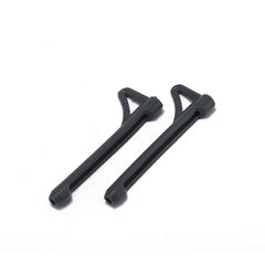Long silicone eyeglass temple sleeves with hook design by EBJDE