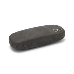 Fabric-covered hard eyeglass case with soft lining 2-pack by EBJDE