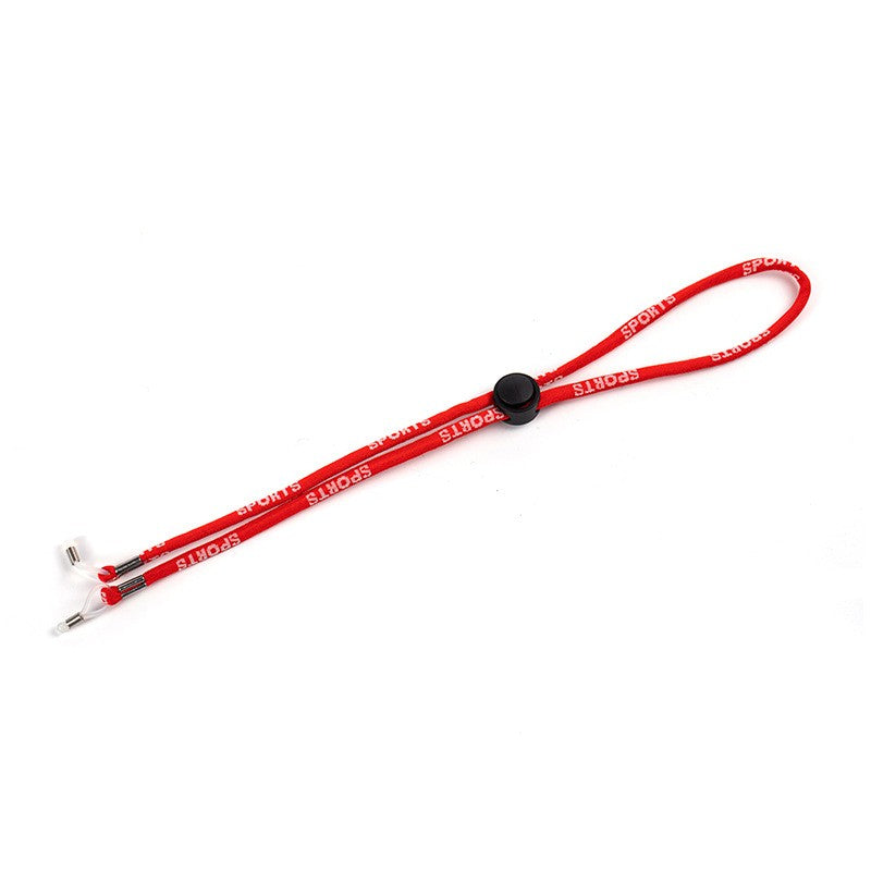 Eyeglass neck cord holders, alternate option view