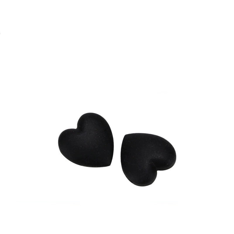Heart-shaped silicone eyeglass ear grips 5-pack by EBJDE