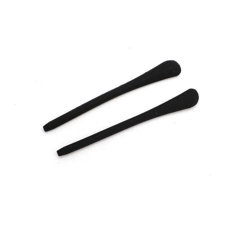 2.5-inch silicone eyeglass temple end tips with 0.03-inch opening, 5-pack by EBJDE