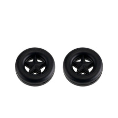 Star-design silicone eyeglass ear grips 5-pack by EBJDE