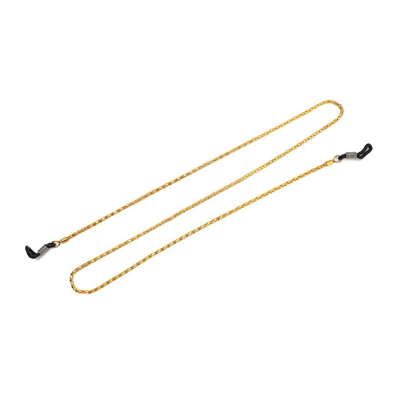 Metal eyeglass chain holders 3-pack by EBJDE