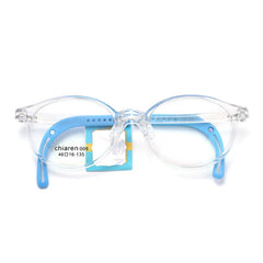 Flexible Kids Eyeglass Frames with Bendable TPE Temples | EBJDE