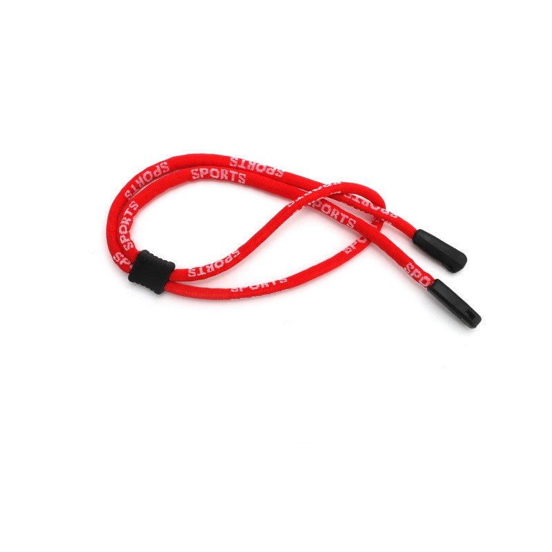 Adjustable eyewear lanyard, connector detail