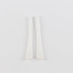 Soft silicone eyeglass temple end tips, alternate color option
