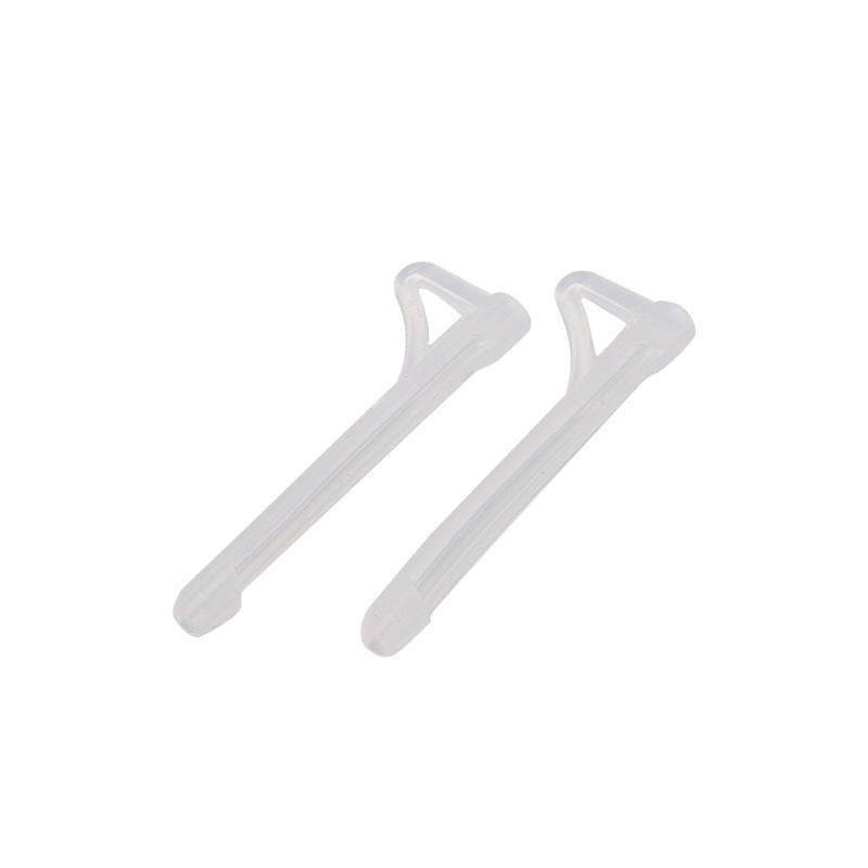 Long silicone temple sleeves, alternate color option