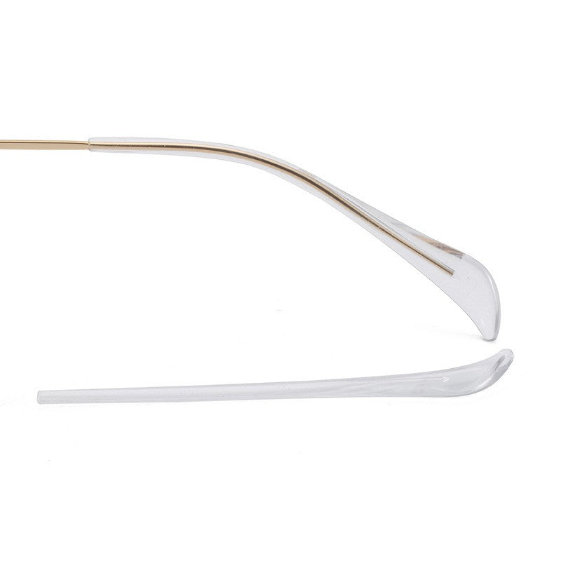 Plastic replacement temple end tips, alternate color option