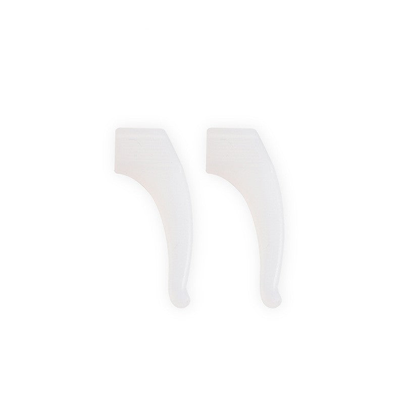 Silicone eyewear temple retainers, color option detail