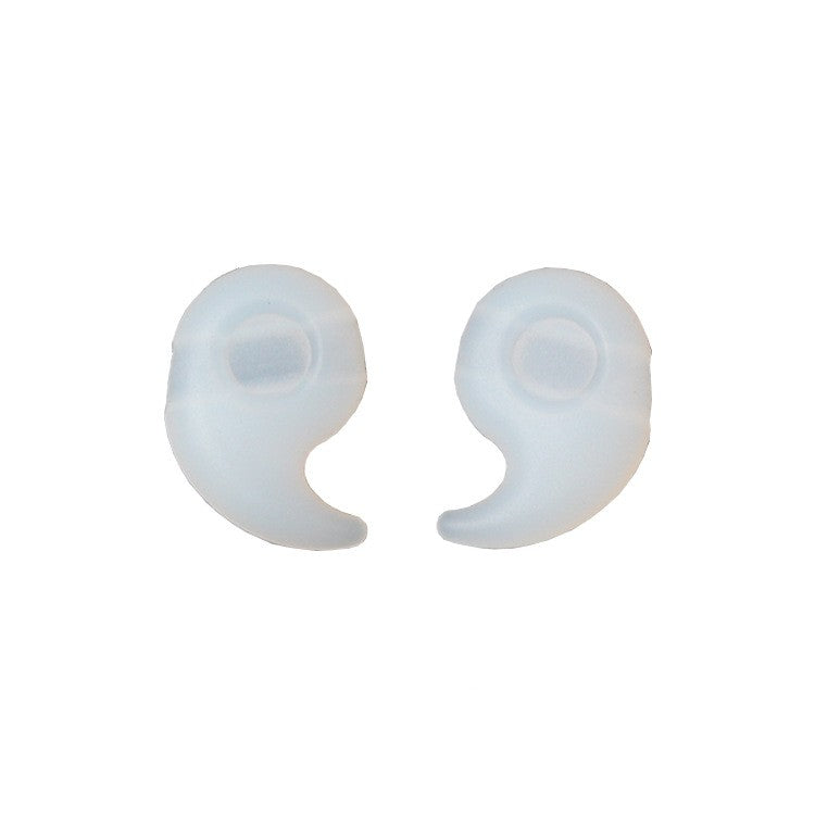 Eyeglass retainer hooks, color option detail