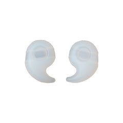 Eyeglass retainer hooks, color option detail