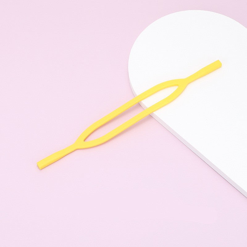 Kids elastic eyewear straps, close-up product view