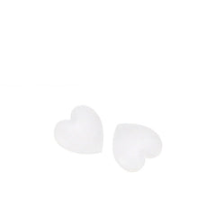 Heart-shaped eyeglass ear grips, alternate color option