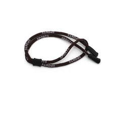 Eyeglass lanyard with ear-hook style connectors, alternate option view