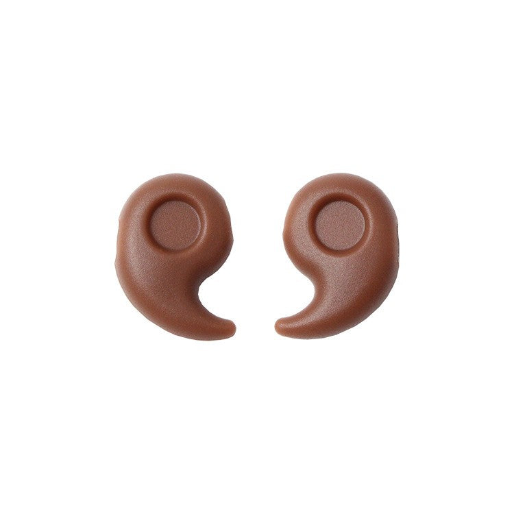 Silicone eyewear hooks with storage case, additional view