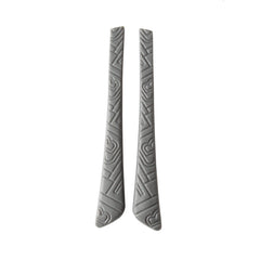 Square-hole eyeglass temple end tips, additional product detail