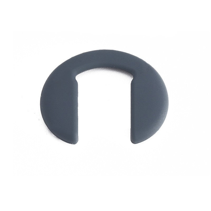 Silicone saddle bridge replacement nose pads, 5-pack alternate color