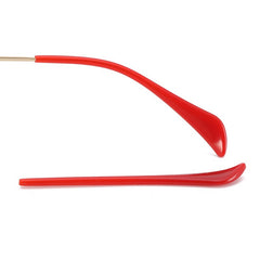 70mm plastic temple end tips for compatible eyewear, fit view
