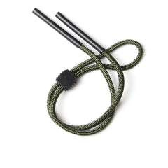 Sport eyeglass retainer straps with braided construction, product view