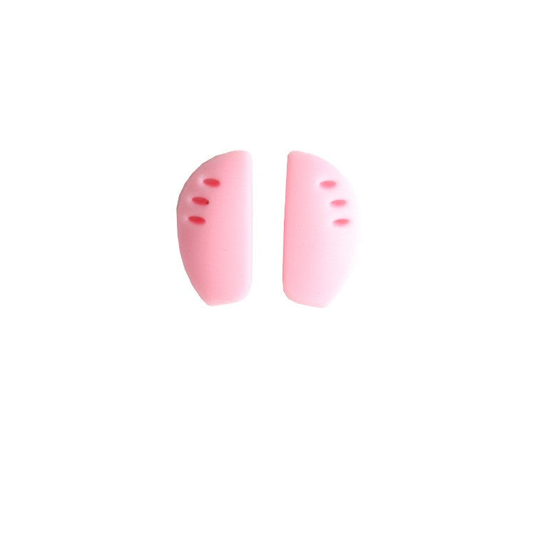 Silicone plug-in nose pads, tear-shaped color option