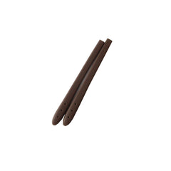 Silicone replacement temple tips for wire-style frames, fit view