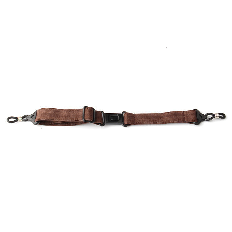 Hook-connector sports eyeglass straps, additional fit detail