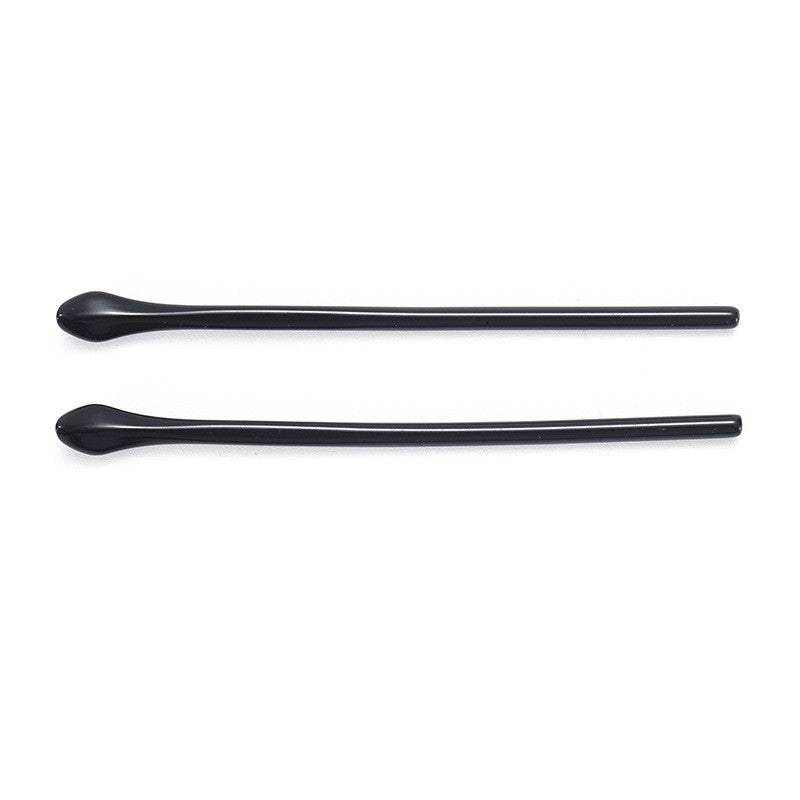 Thin metal frame plastic temple end tips, additional product detail