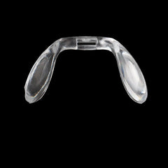 R-406 silicone saddle bridge replacement nose pads, 5-pack