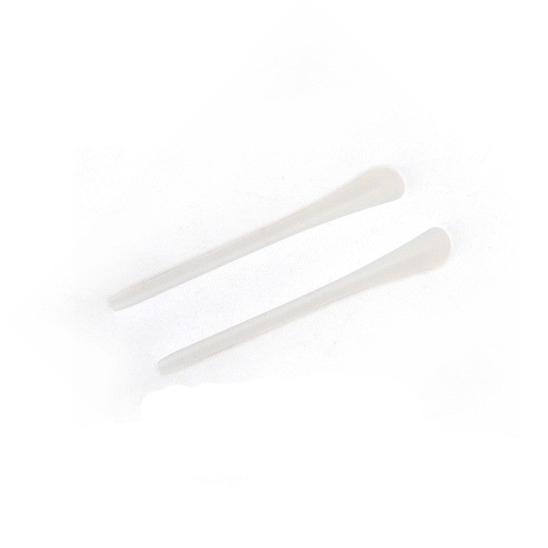 Soft silicone replacement temple tips, alternate color option
