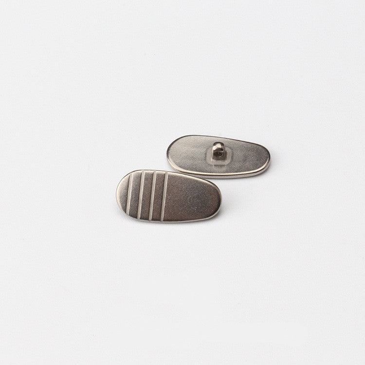 Titanium Style 09 screw-in replacement nose pads, 3-pack