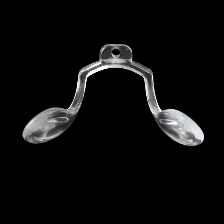 R-433 silicone saddle bridge replacement nose pads, 5-pack