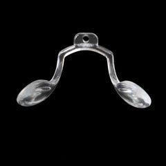 R-433 silicone saddle bridge replacement nose pads, 5-pack