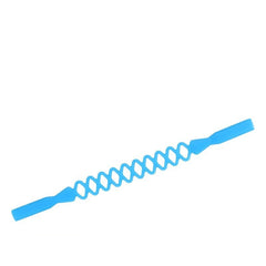 Soft silicone eyewear straps for kids, close-up fit view
