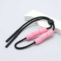Pink floating foam eyeglass strap, 2-pack option