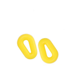 Silicone eyeglass temple sleeves, additional fit view